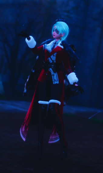 Scarlet Flowering Snowstorm image