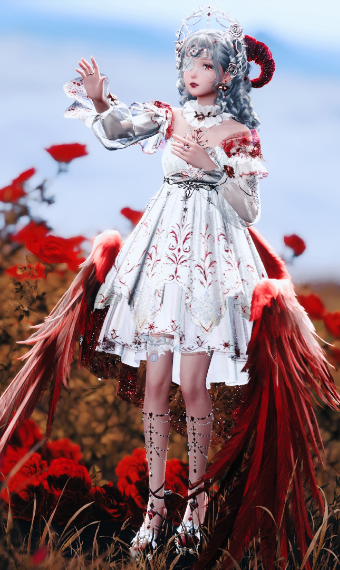 blood rose image