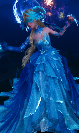 Aela Nikki Ability: Crimson Feather Icy Outfit image
