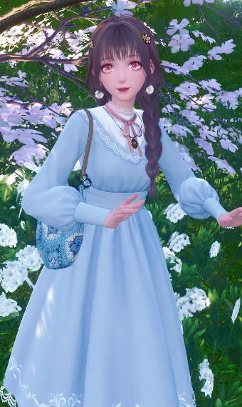Morning blue image