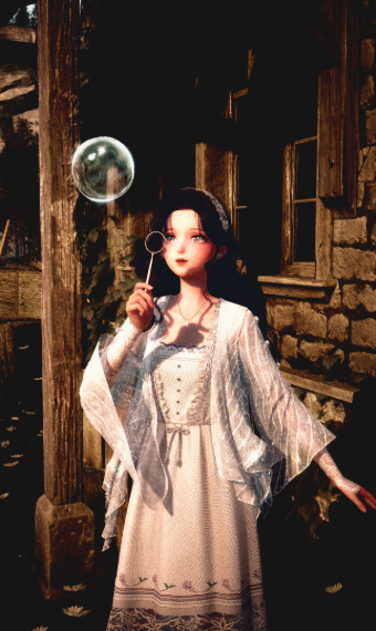 Cottage-core girly pop image