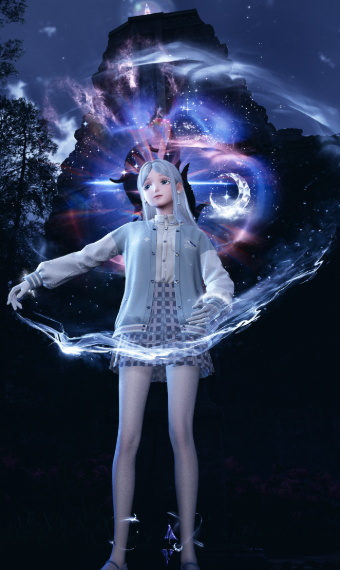 Baby Blue Schoolgirl image