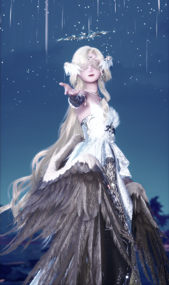 Nikki as a Seraphim Angel image