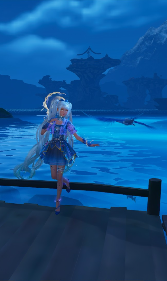 Moon goddess party image