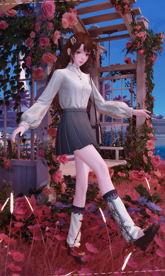 The flower maiden image