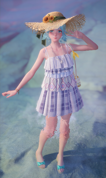 a day at the beach image