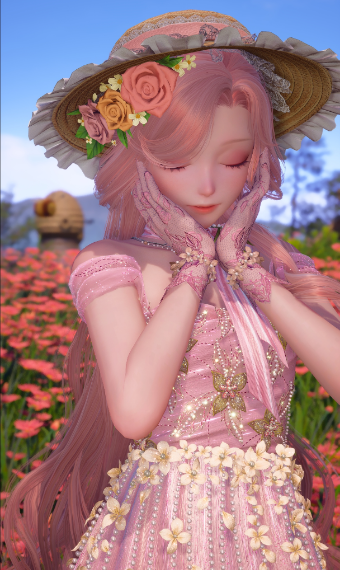 pink garden party image