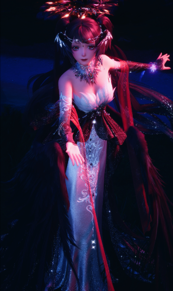 dark goddess image