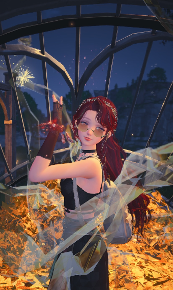 Fire glow image