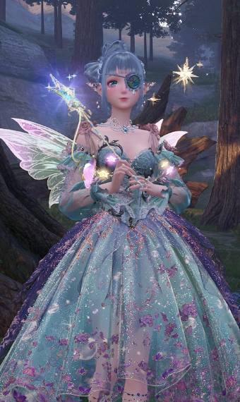 Floating fairy image