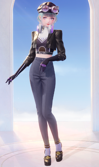 Neon Biker image