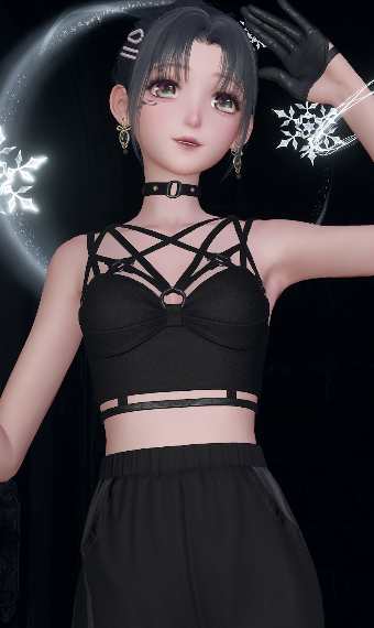 black image
