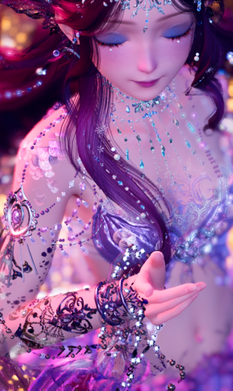 forest mermaid image