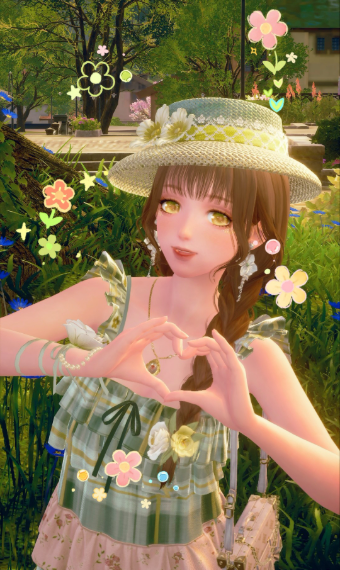 Garden picnic image