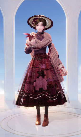 Old elegant claret image