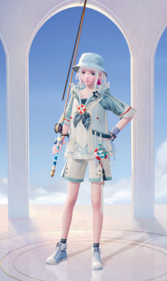 Hololive Gawr Gura - Fishing Ability Outfit image
