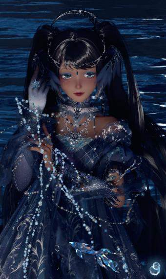 rippling moonlight image