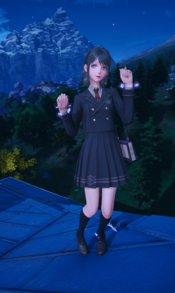 Innocent School Girl image