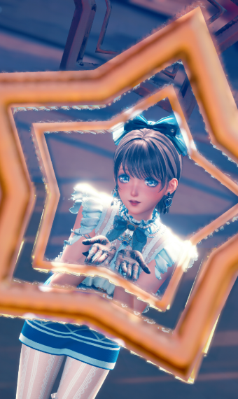 Blue Ruffles image