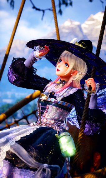 Gothic Fae Witch image