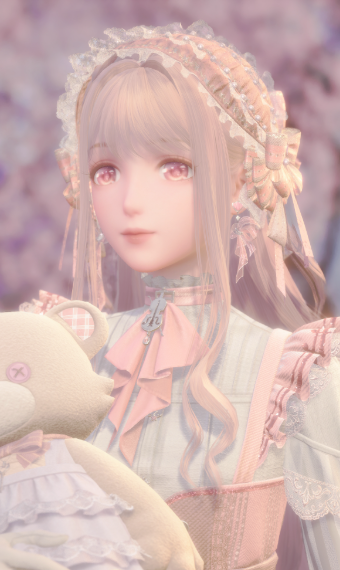 Pink plushie image