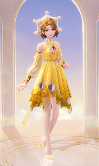 Sun-touched fairy image