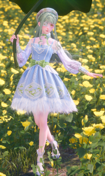 Blooming flower image