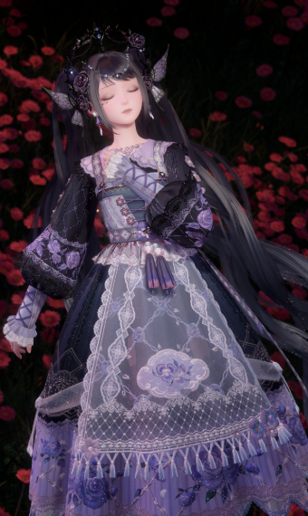 Dark Purple Doll image