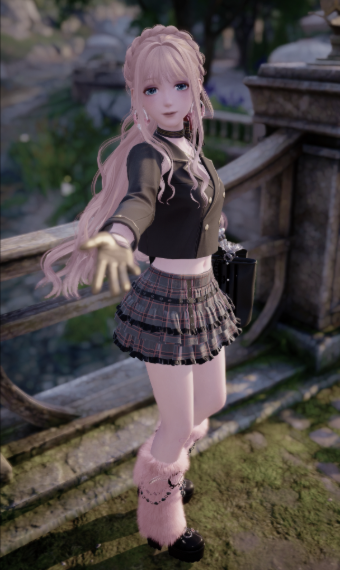 Black Pink Modern Style image