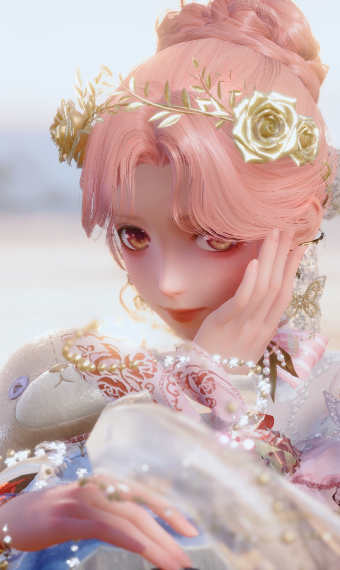 Cutesy girly image