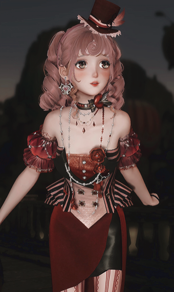 Pinup Harlequin image