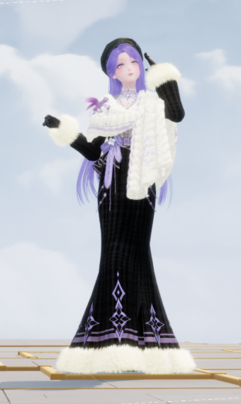 Purple outfit image