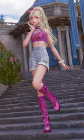 Pink rubber Queen image