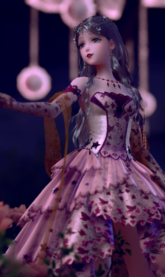 Butterfly Gown image