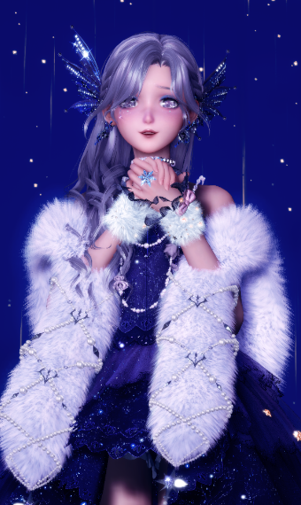 Purple goddess image