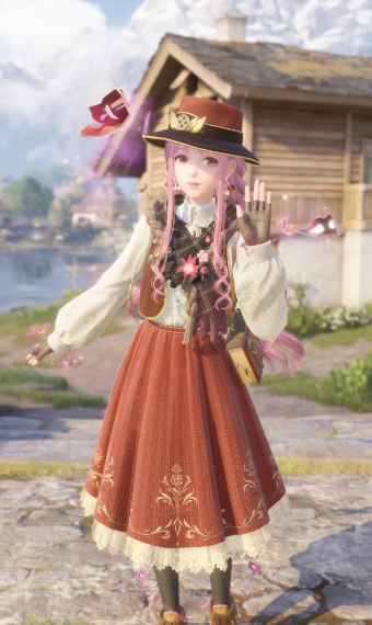 My Red Investigator Outfit image