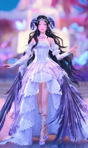 Lavender goddess image