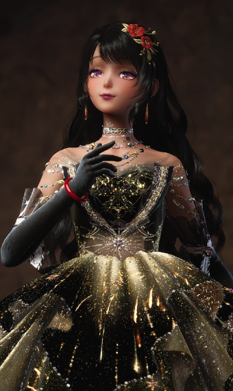 the fireworks dress, ft. the color red image