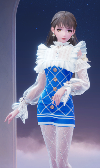 Ruffles and Diamonds image