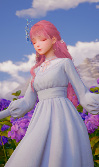 Young Lady in Early Spring image