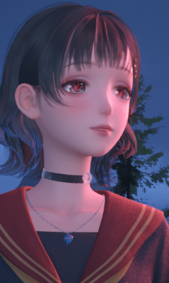 Dark School Girl image