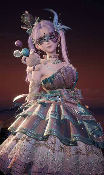 Cotton-candy Bear image