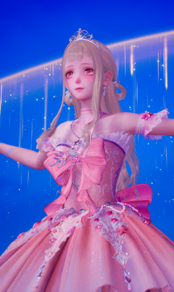 Magical Girl in Pink image