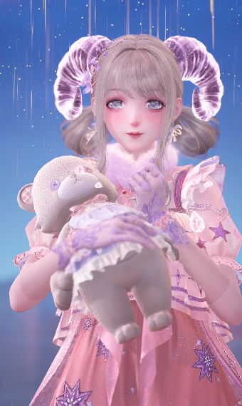 Sleepy Fluffy Starry image