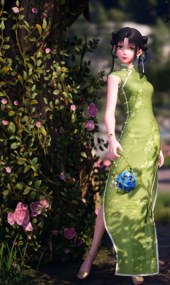 Wishing Orb Qipao image