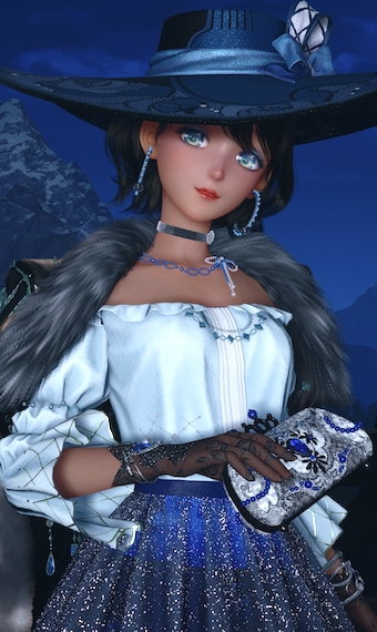 Romantic in Blue image