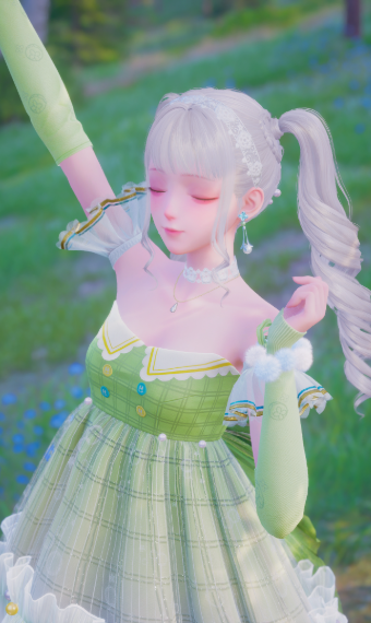 Green Magical Girl image