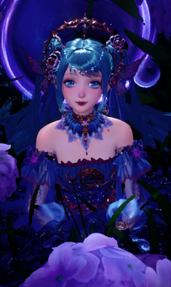 Hydrangea's Kiss (Iris) image