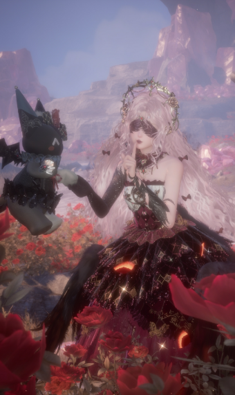 Pink and red dream image