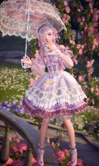 pastel lolita princess image